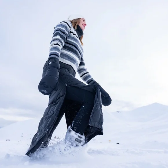Skhoop ALASKA LONG DOWN SKIRT down puffer snow - Picture 3 of 13